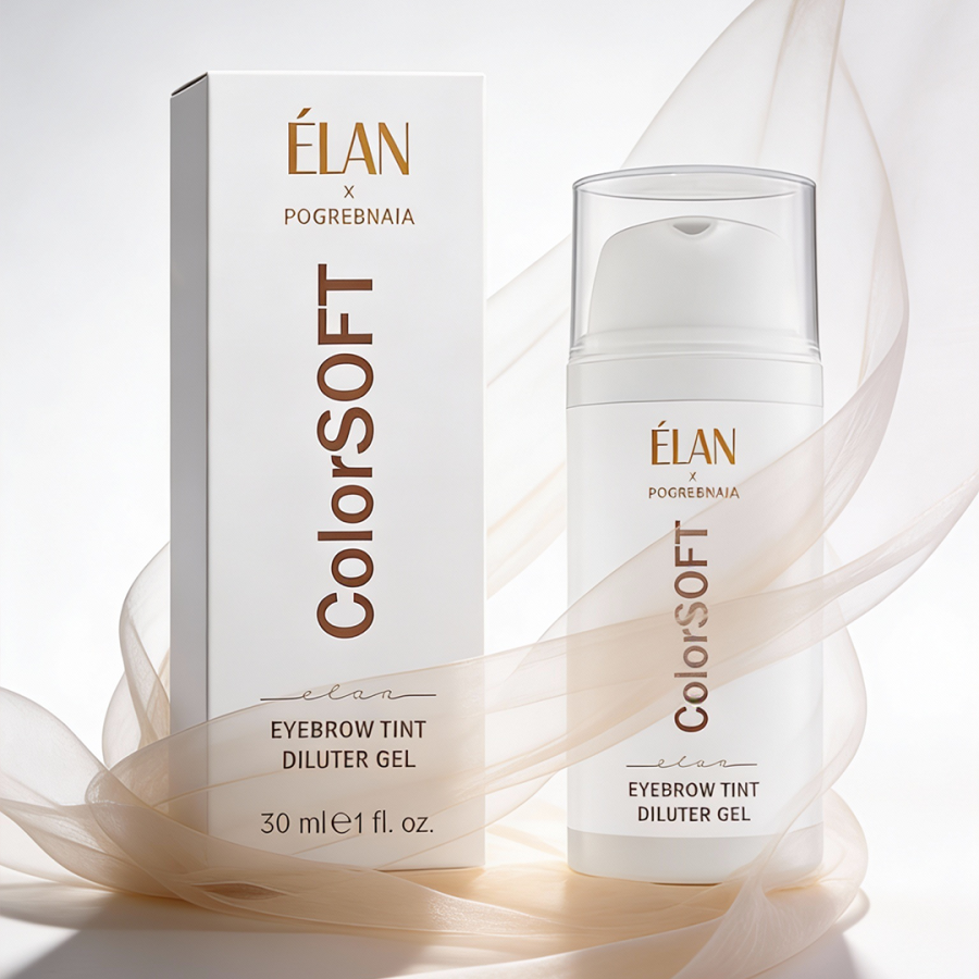ColorSOFT: gel diluant pentru vopseaua de sprâncene