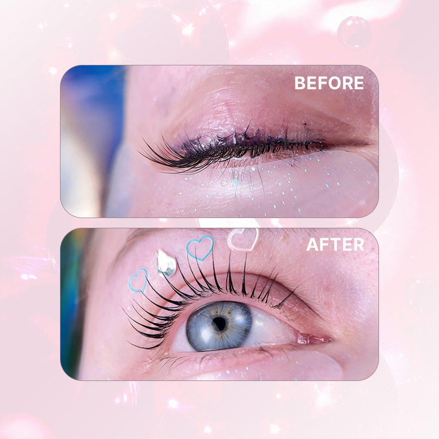 DuoClean: cleanser profesional pentru gene și sprâncene