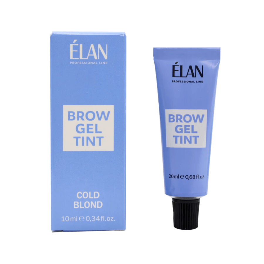 Gel-Vopsea pentru sprâncene "ÉLAN" Cold Blond