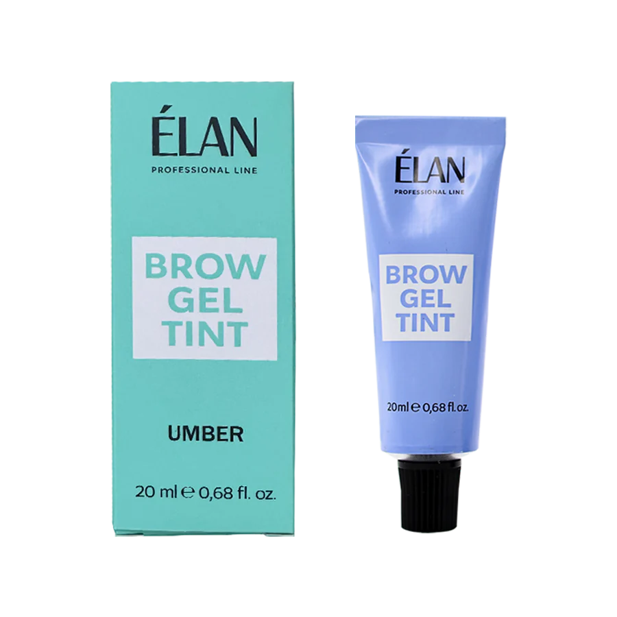 Gel-Vopsea pentru sprâncene "ÉLAN" Umber