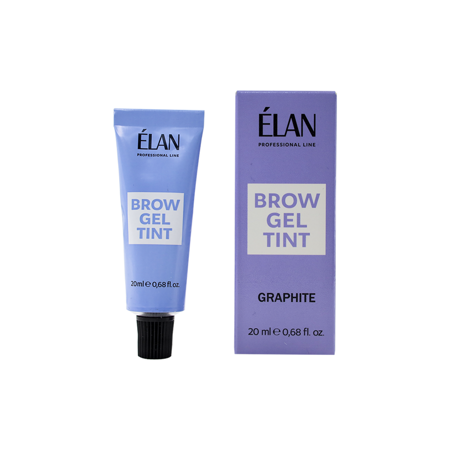 Gel-Vopsea pentru sprâncene "ÉLAN" Graphite