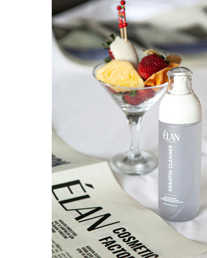 KERATIN CLEANER: Tonic pentru degresarea sprâncenelor și genelor