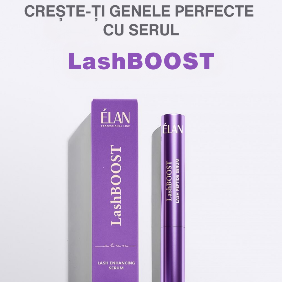 LASH BOOST: ser cu peptide pentru îngrijirea genelor