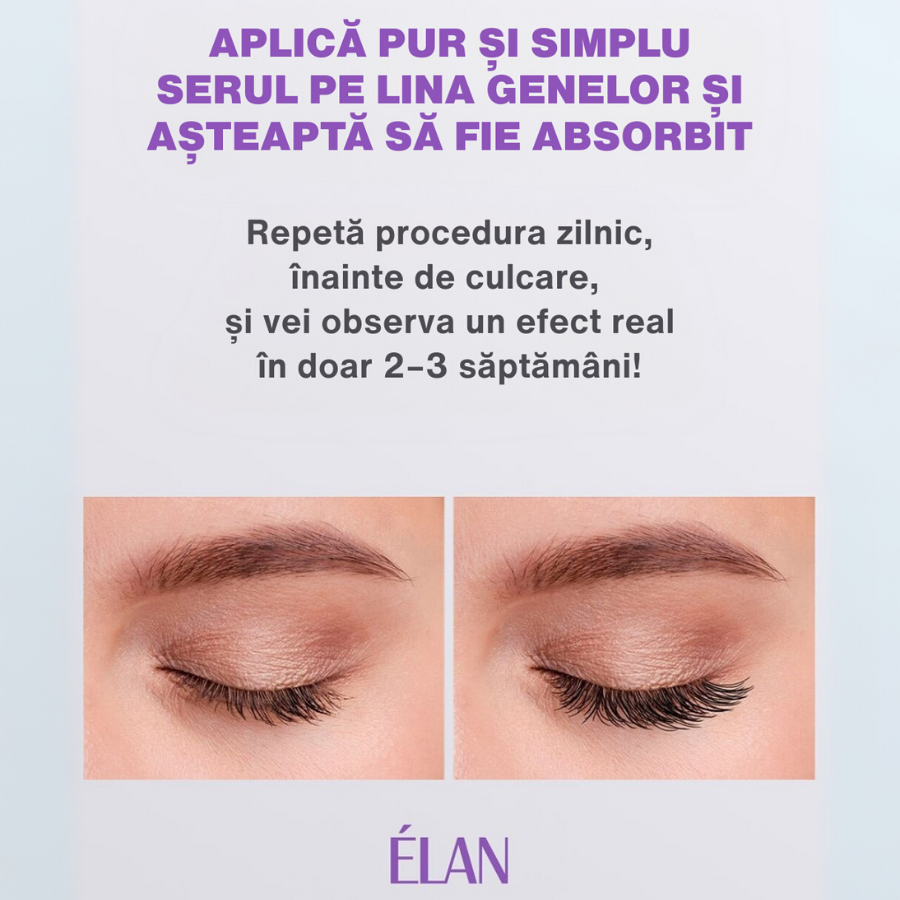 LASH BOOST: ser cu peptide pentru îngrijirea genelor