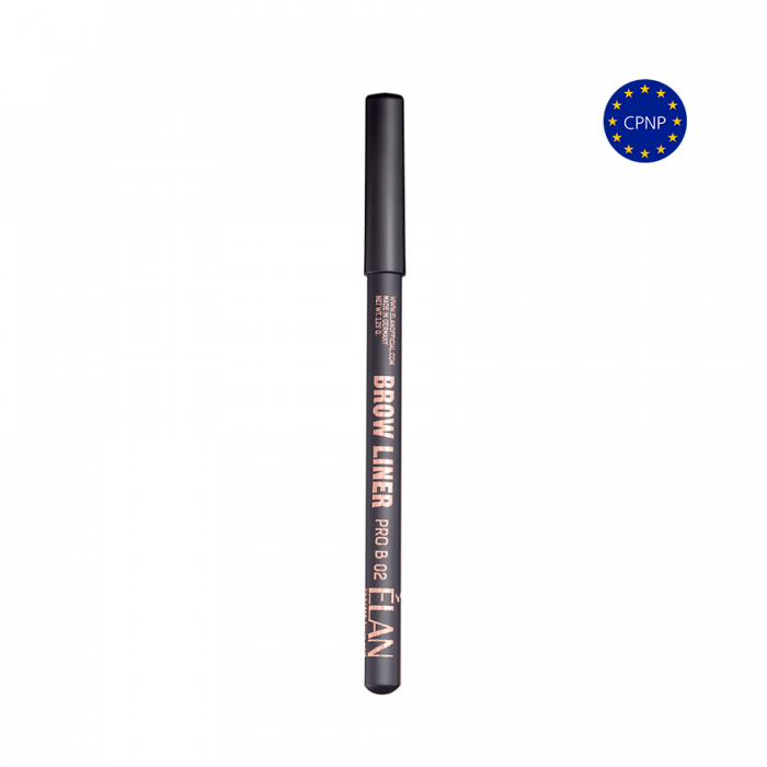 Creion-pudră pentru sprâncene "Brow Liner Pro" B 02 dark brown