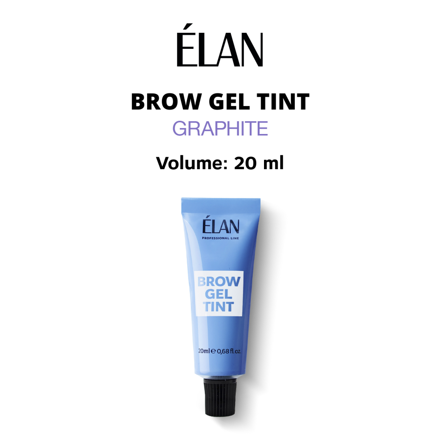Gel-Vopsea pentru sprâncene "ÉLAN" Cold Blond, Neutral Brown, Graphite, Umber + ColorSOFT CADOU